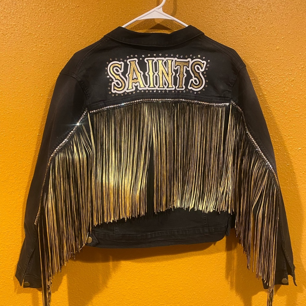 New Orleans Saints black jackets